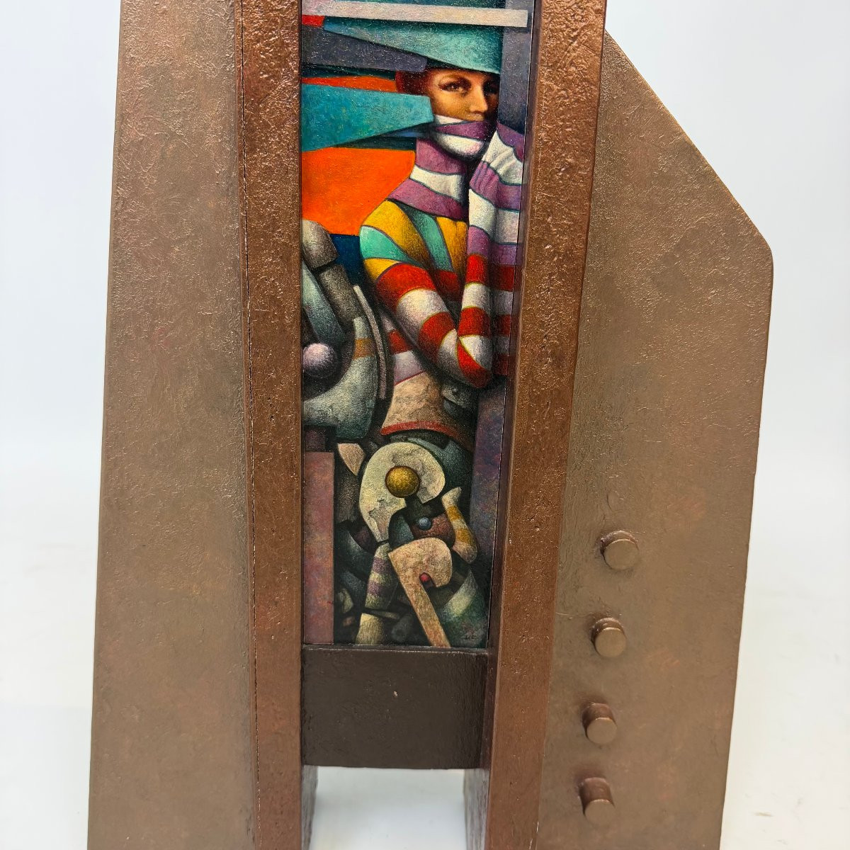 Sculpture multimédia de Dany Bloes -photo-3