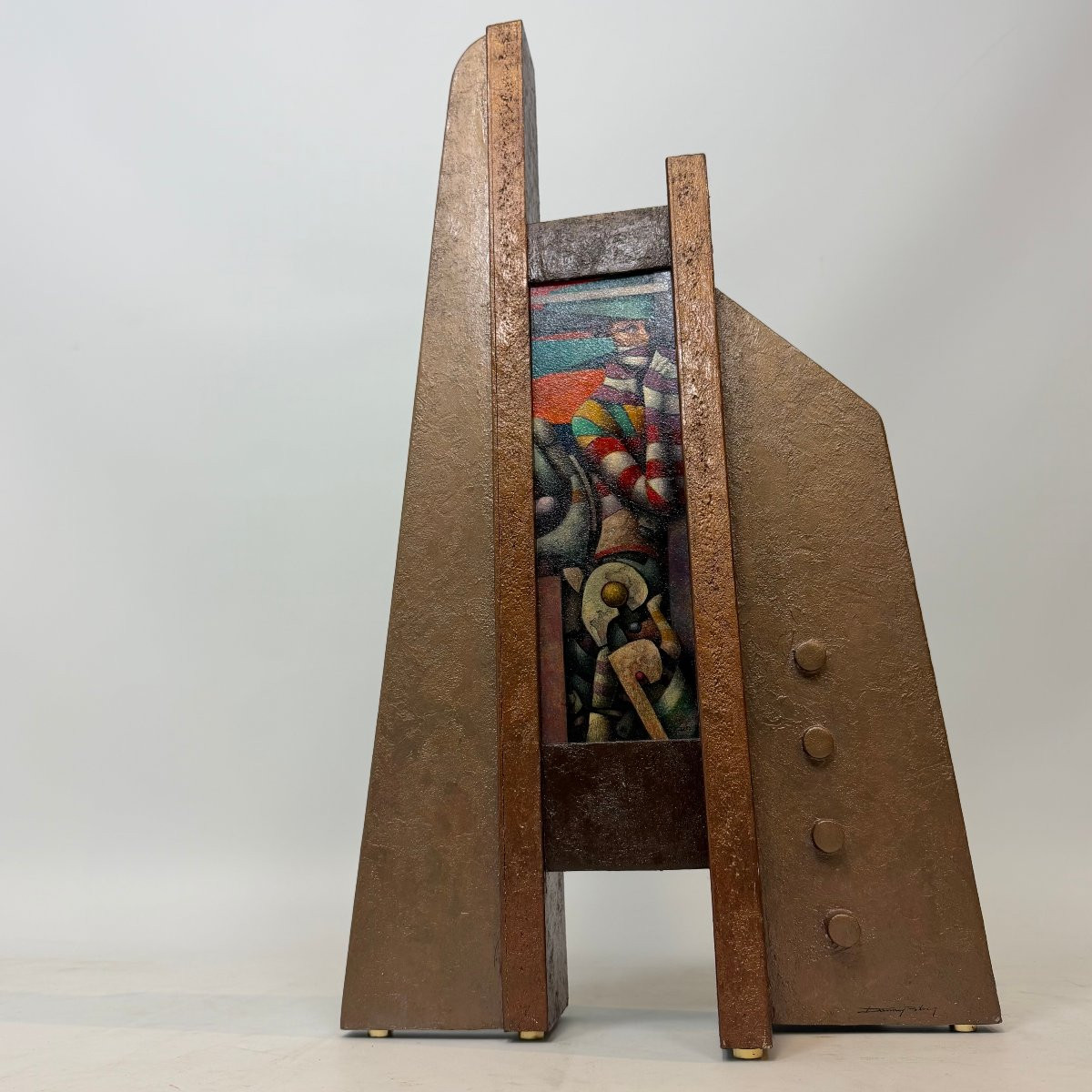 Sculpture multimédia de Dany Bloes -photo-8