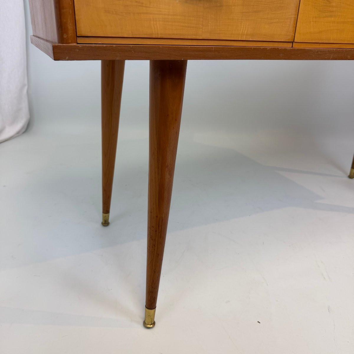 Mid-century Dressing Table With Mirror-photo-3