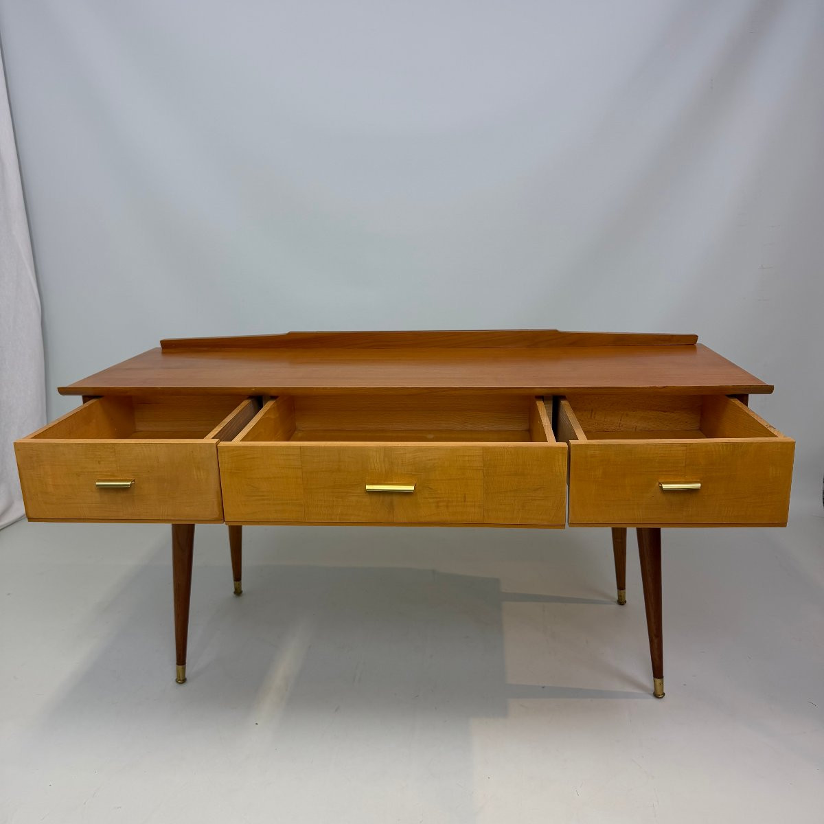 Mid-century Dressing Table With Mirror-photo-5