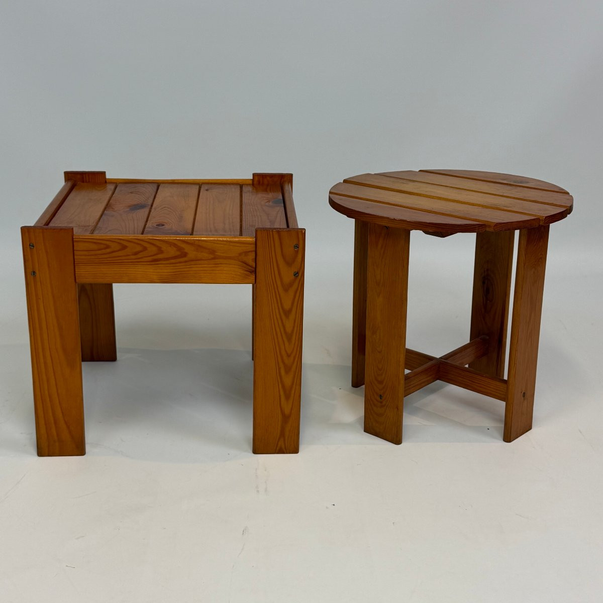 Ensemble de tables d'appoint modernes du milieu du siècle par Karin Mobring pour IKEA 2 tables -photo-6