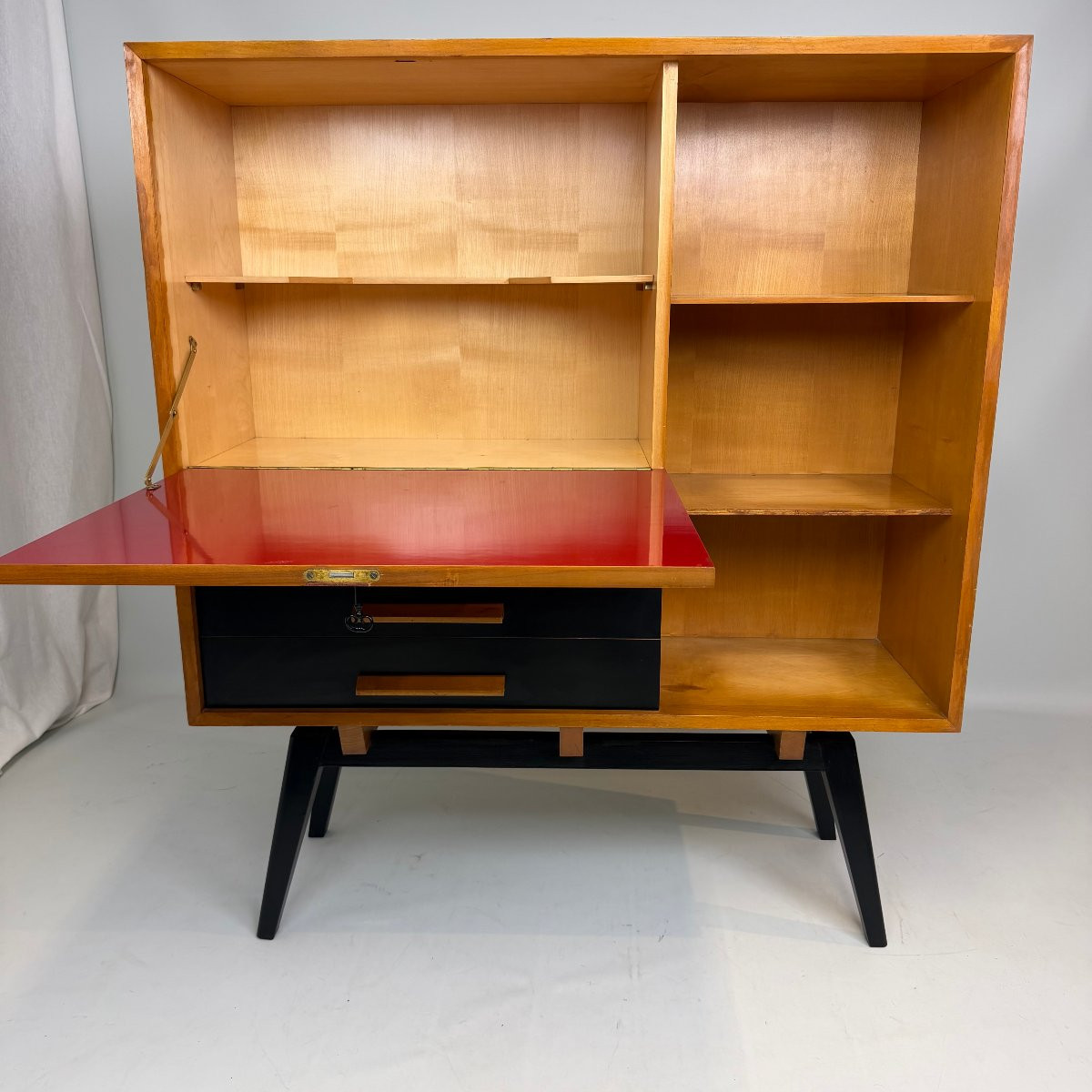 Mid-century Modern High Sideboard-photo-2