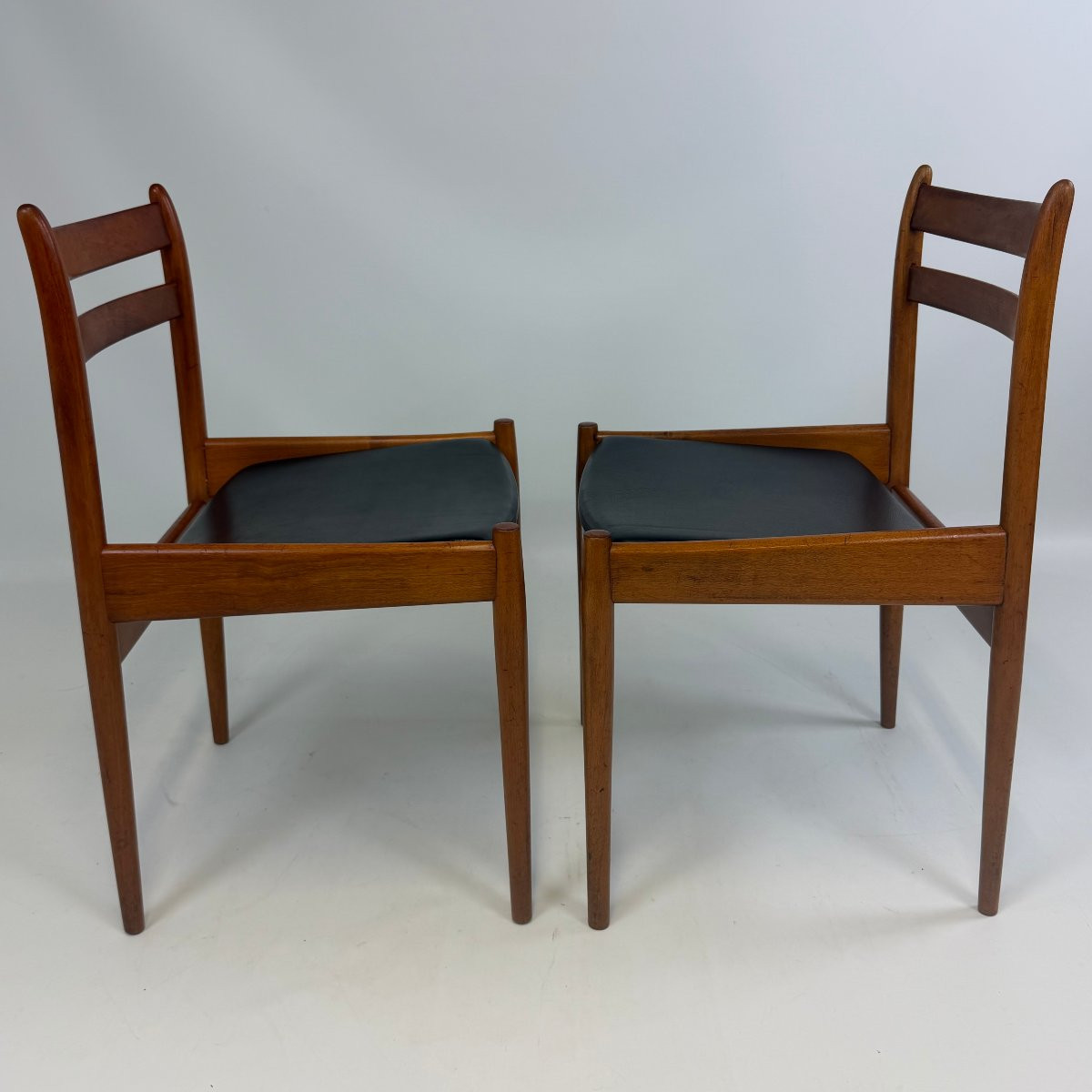 Modernist Dining Chairs By Jos De Mey & Rik Gerard For Van Den Berghe-pauvers -photo-3