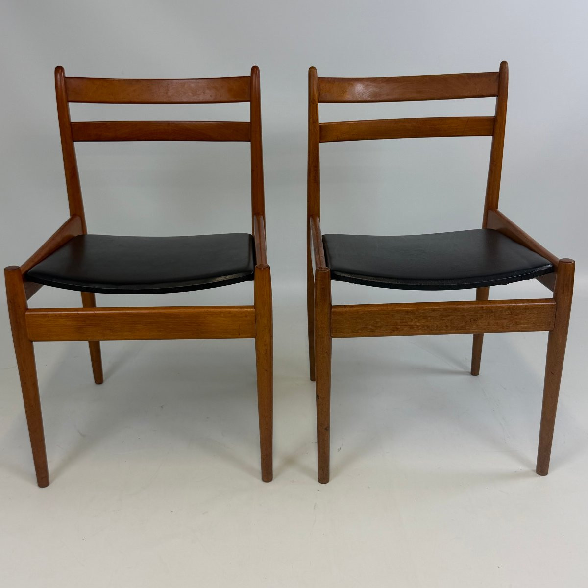 Modernist Dining Chairs By Jos De Mey & Rik Gerard For Van Den Berghe-pauvers -photo-2