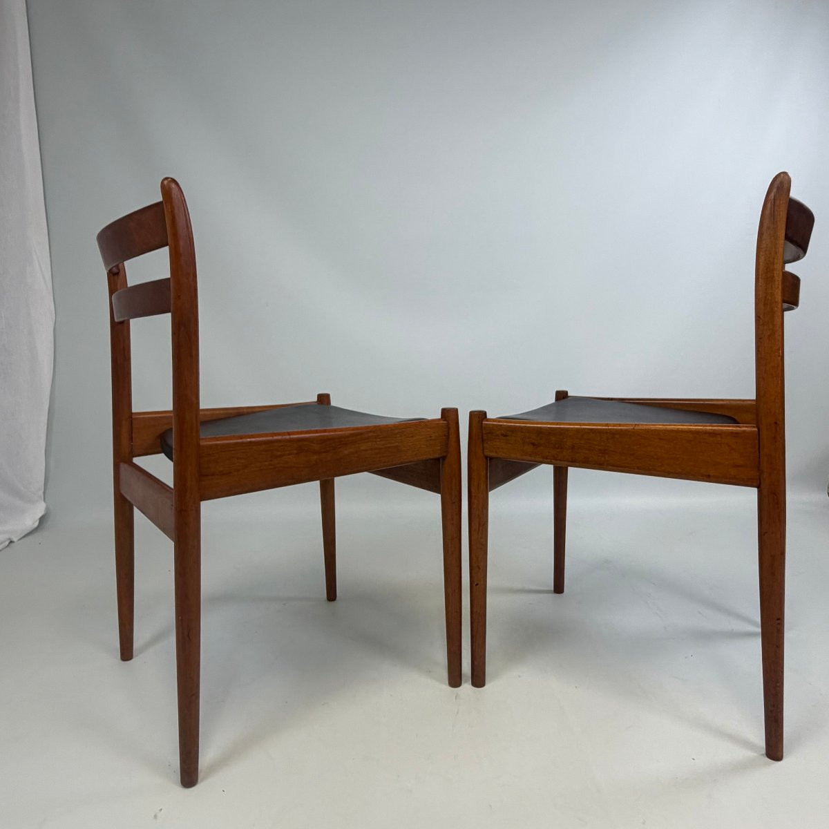Modernist Dining Chairs By Jos De Mey & Rik Gerard For Van Den Berghe-pauvers -photo-5