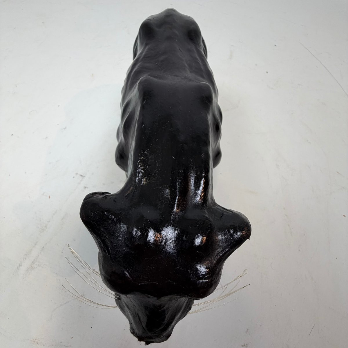 Mid-century Leather Panther -photo-5