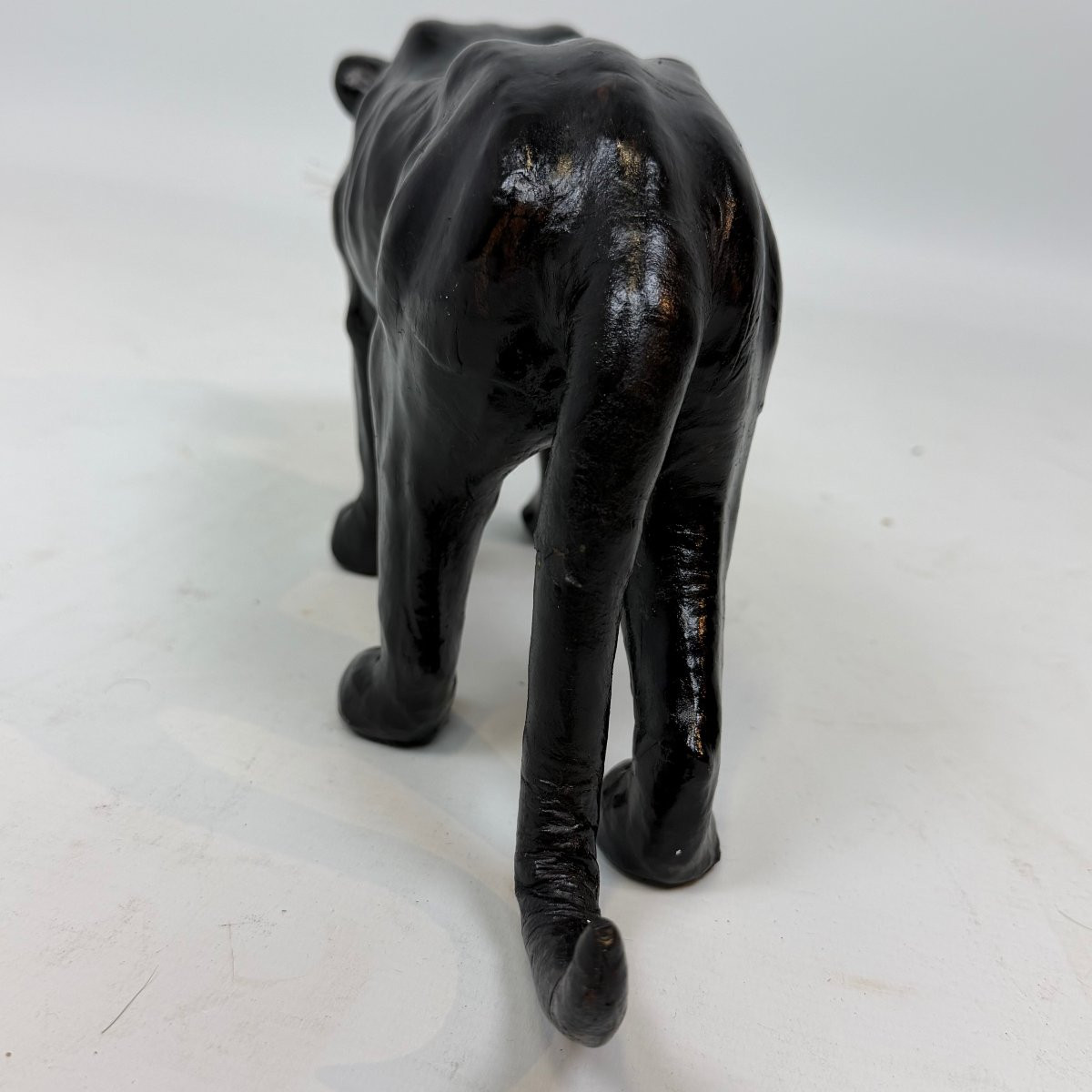 Mid-century Leather Panther -photo-8