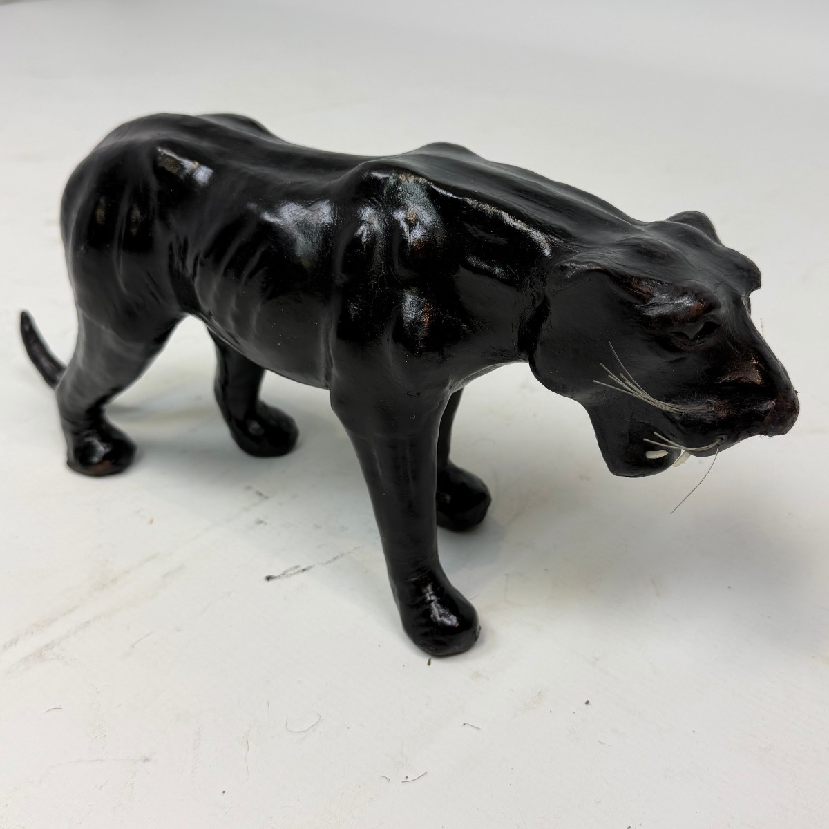Mid-century Leather Panther 
