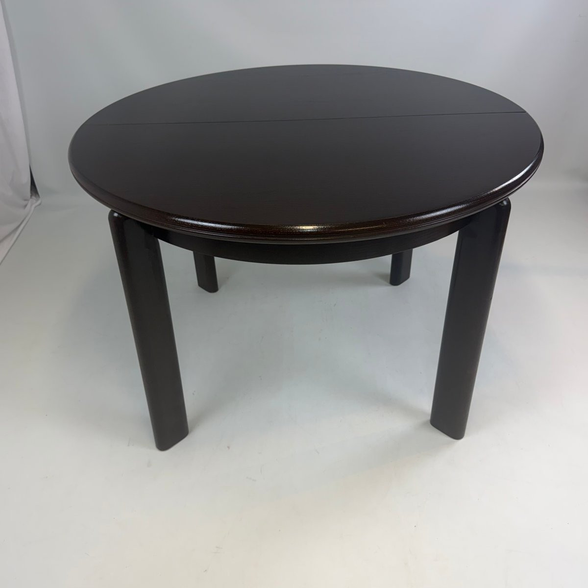 Mid-century Modern Style Extendable Round Table-photo-7