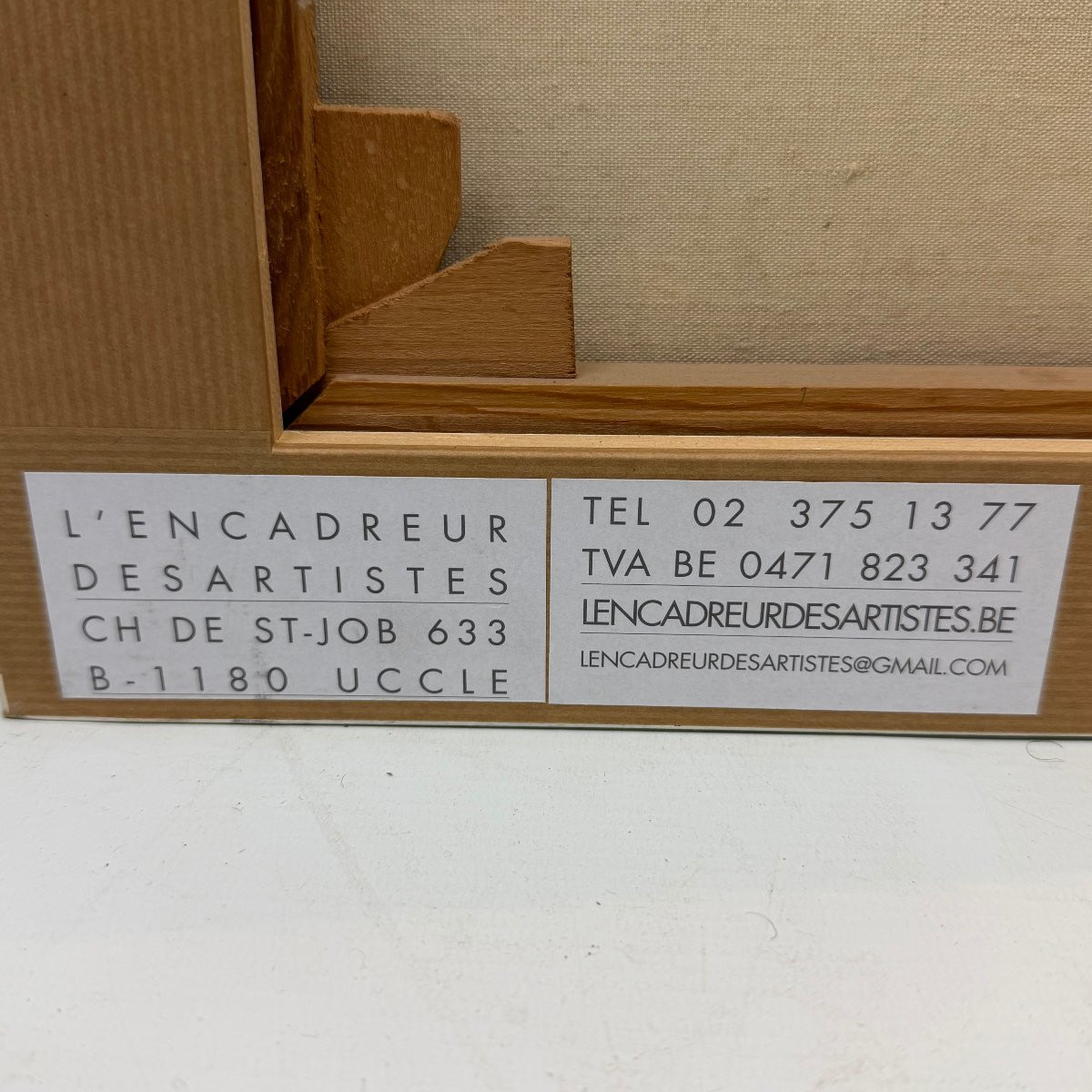 Winter Landscape On Canvas By Adriaen N.-photo-6