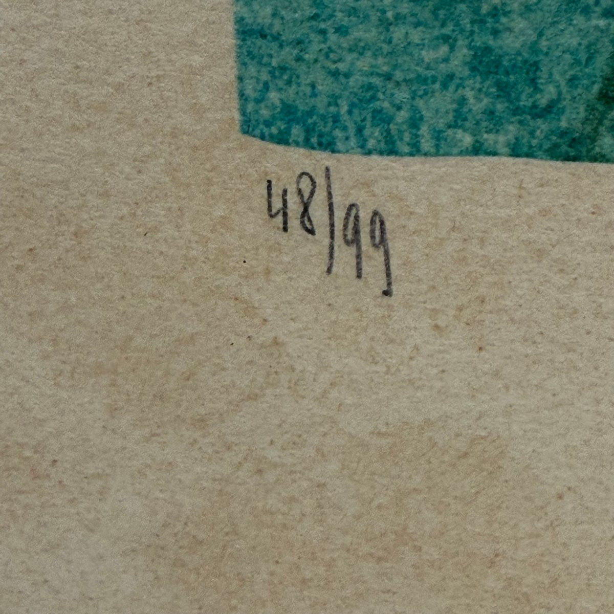 Lithography " The Sands Of Dawn " By Pol Mara-photo-1