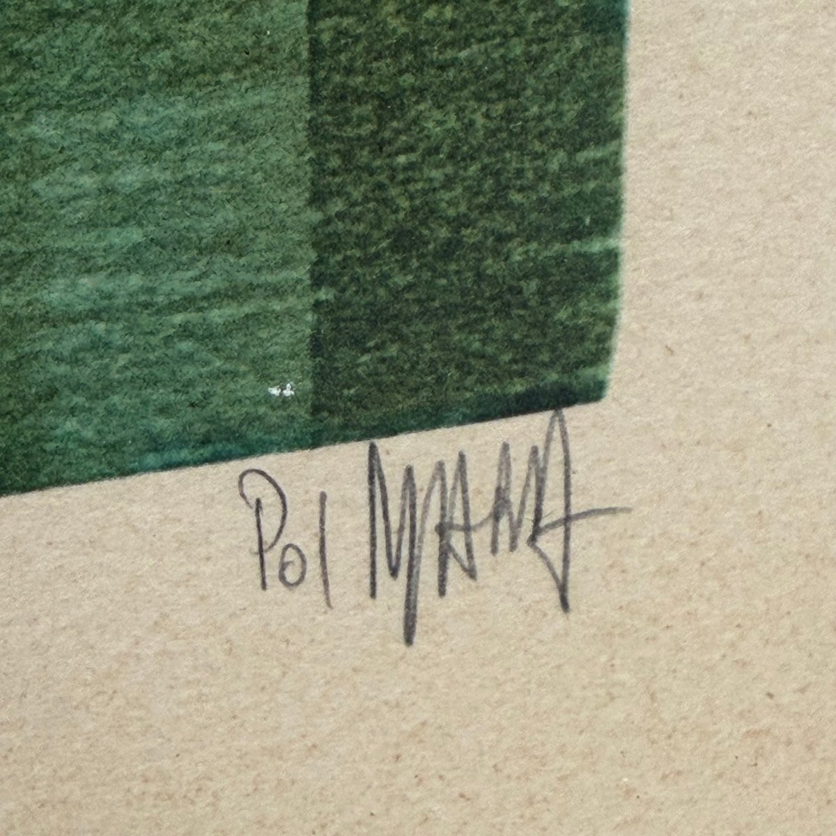 Lithography " The Sands Of Dawn " By Pol Mara-photo-2