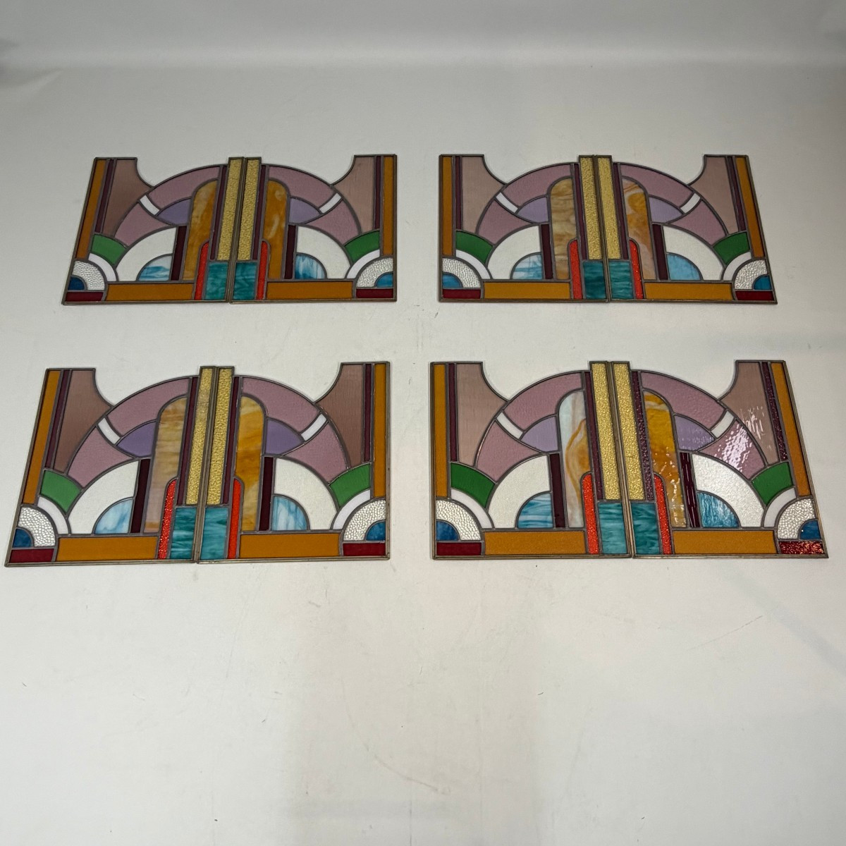 Art Deco Stained Glass