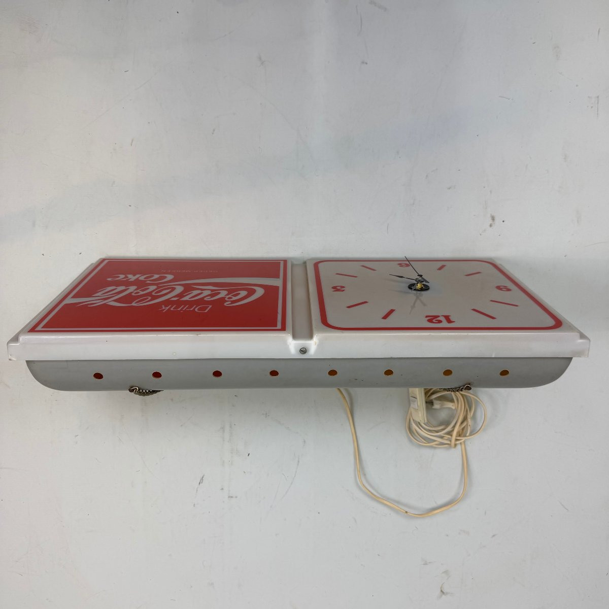 Coca-cola Illuminated Sign With Clock-photo-3