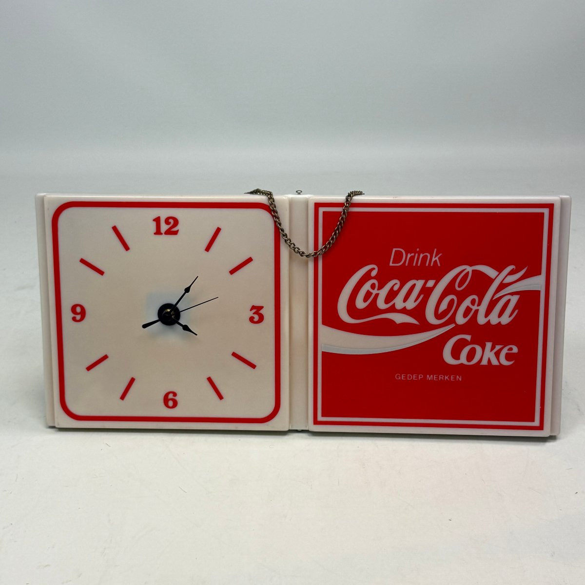 Coca-cola Illuminated Sign With Clock-photo-8