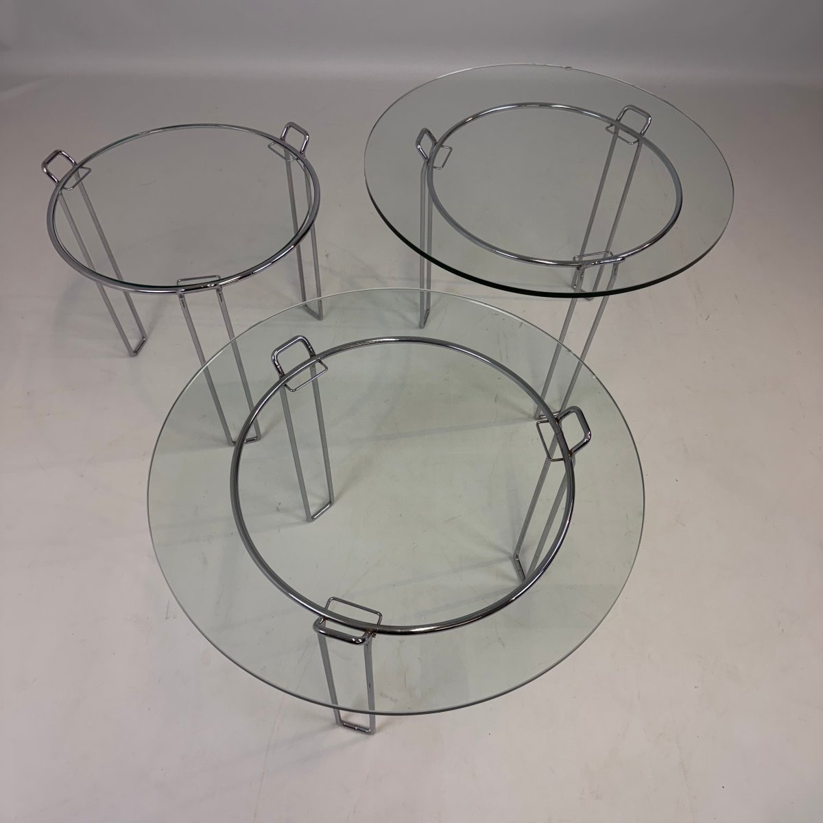 Saporiti Mid-century Modern Side Tables-photo-3