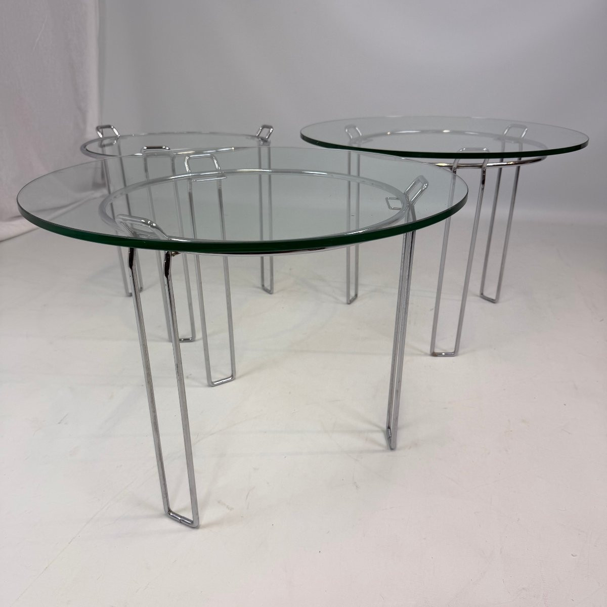 Saporiti Mid-century Modern Side Tables-photo-4