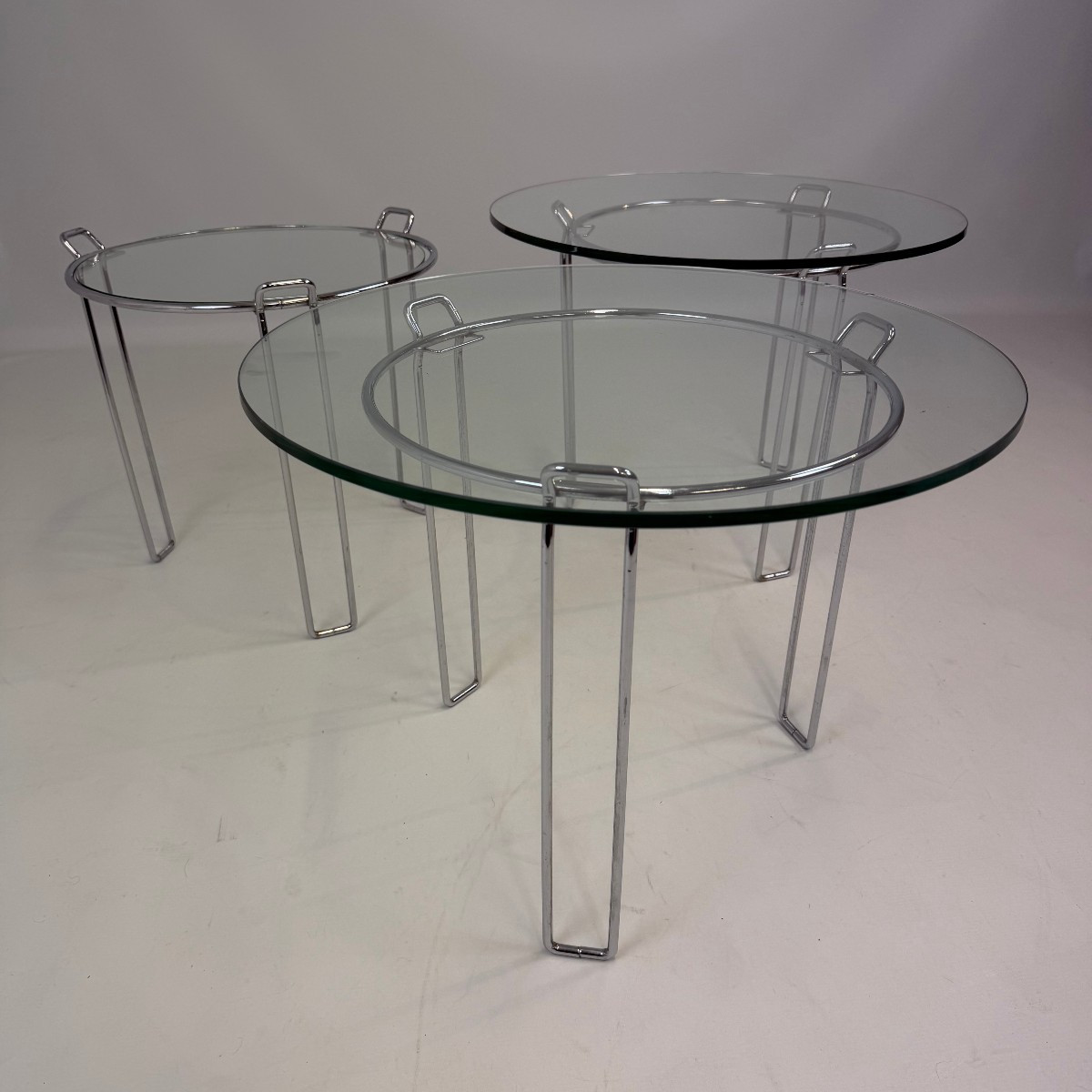 Saporiti Mid-century Modern Side Tables