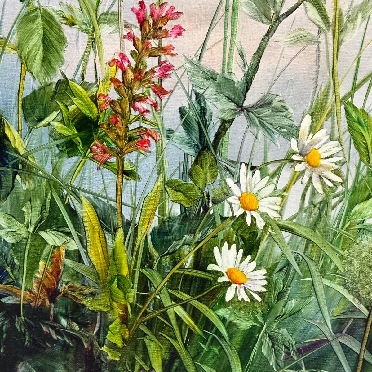 Oil On Canvas “from Flower To Flower ”by Vera Sobotoka-photo-3