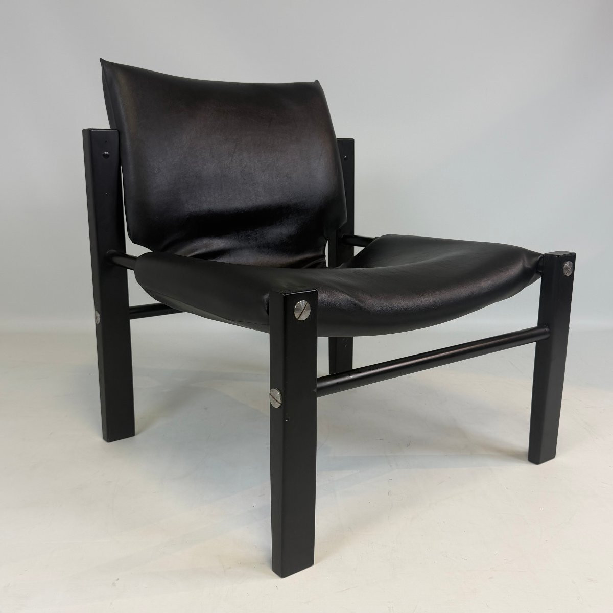 Pair Of Safari Armchairs By Maurice Burke For Arkana-photo-3