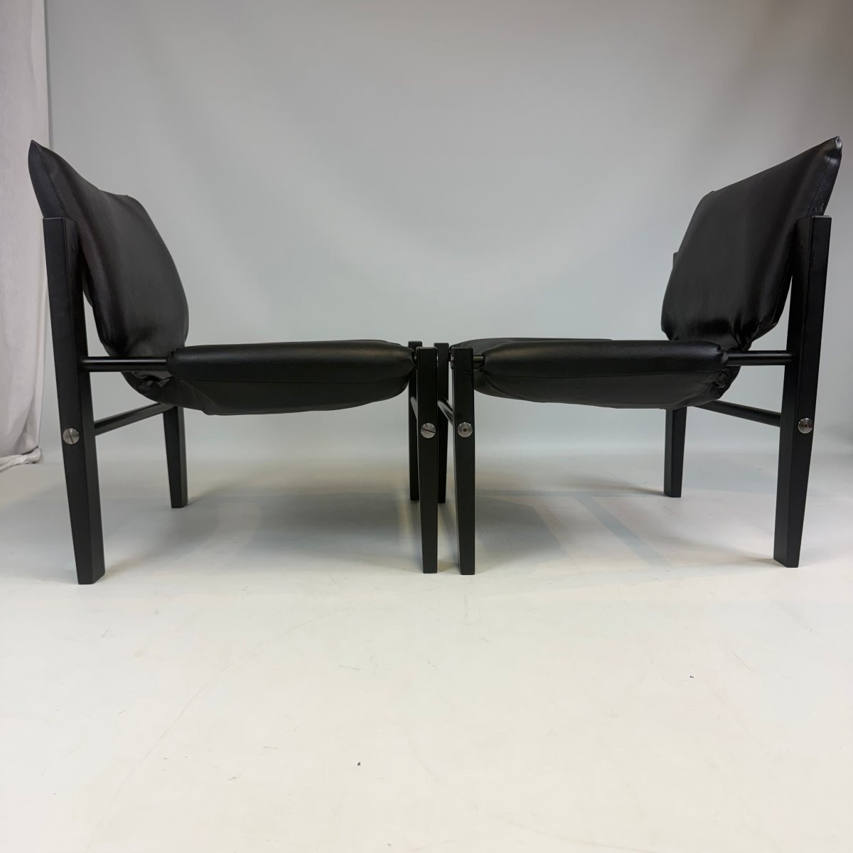 Pair Of Safari Armchairs By Maurice Burke For Arkana-photo-6
