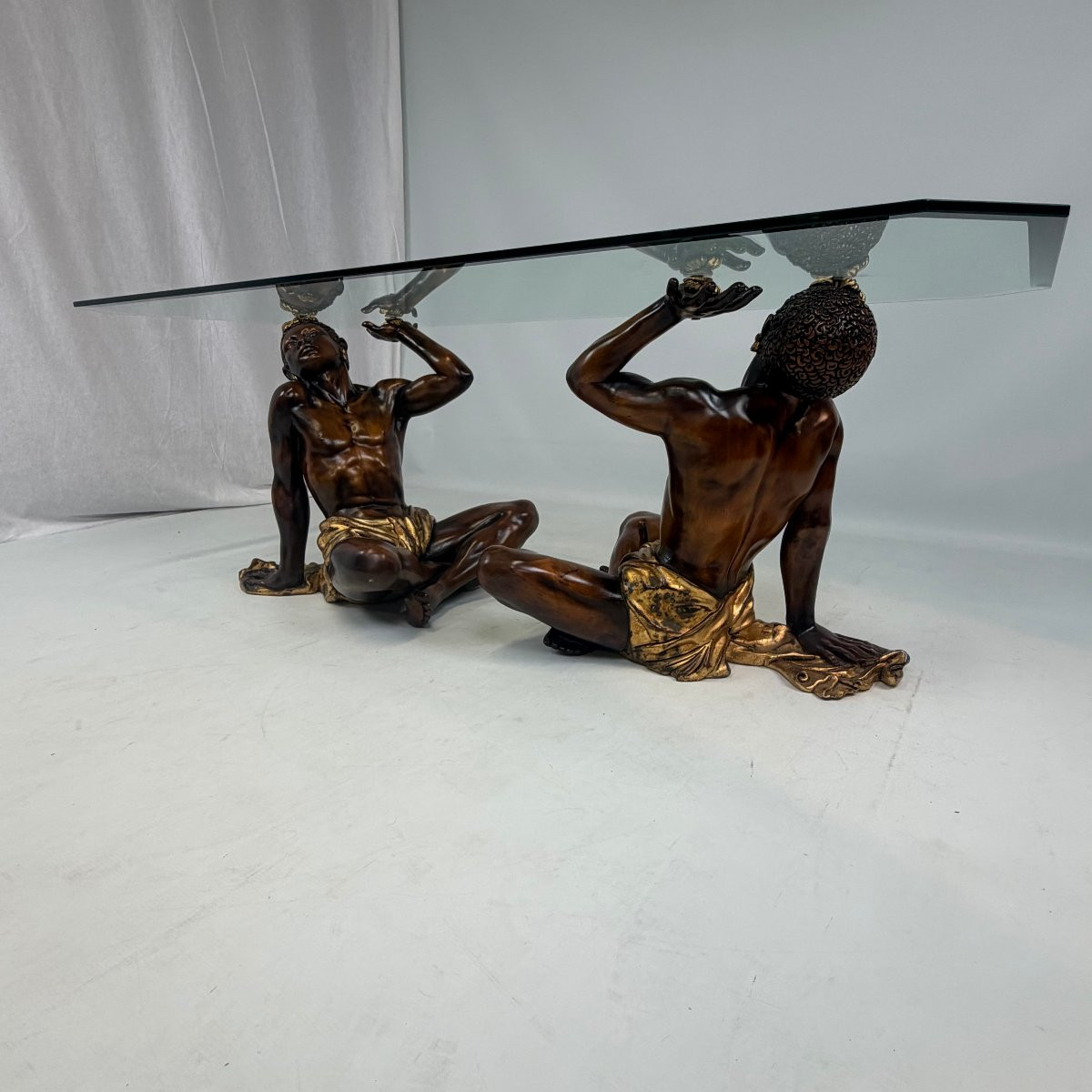 Table basse de style Hollywood Regency -photo-4