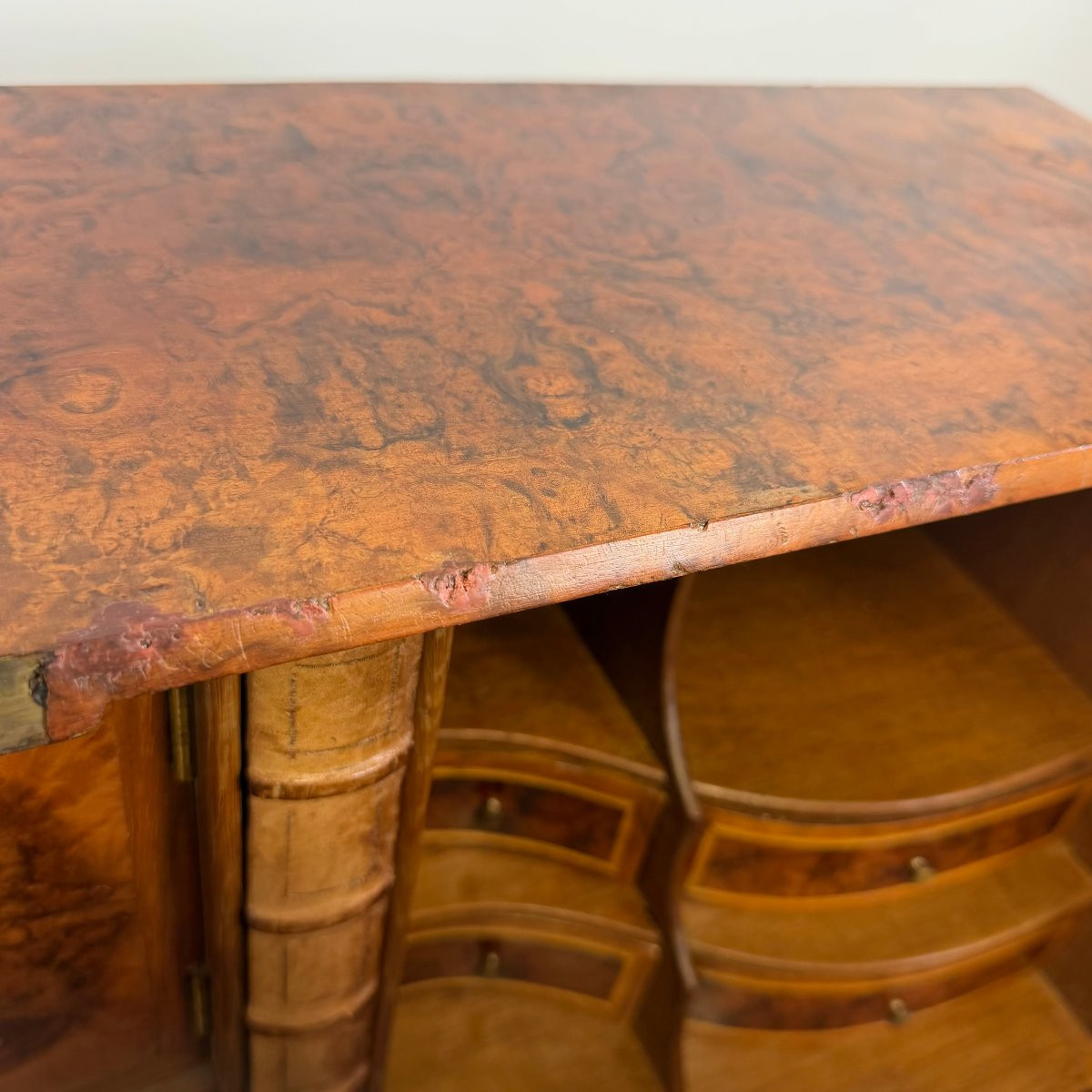 Secretaire néerlandaise de style Louis XV -photo-8