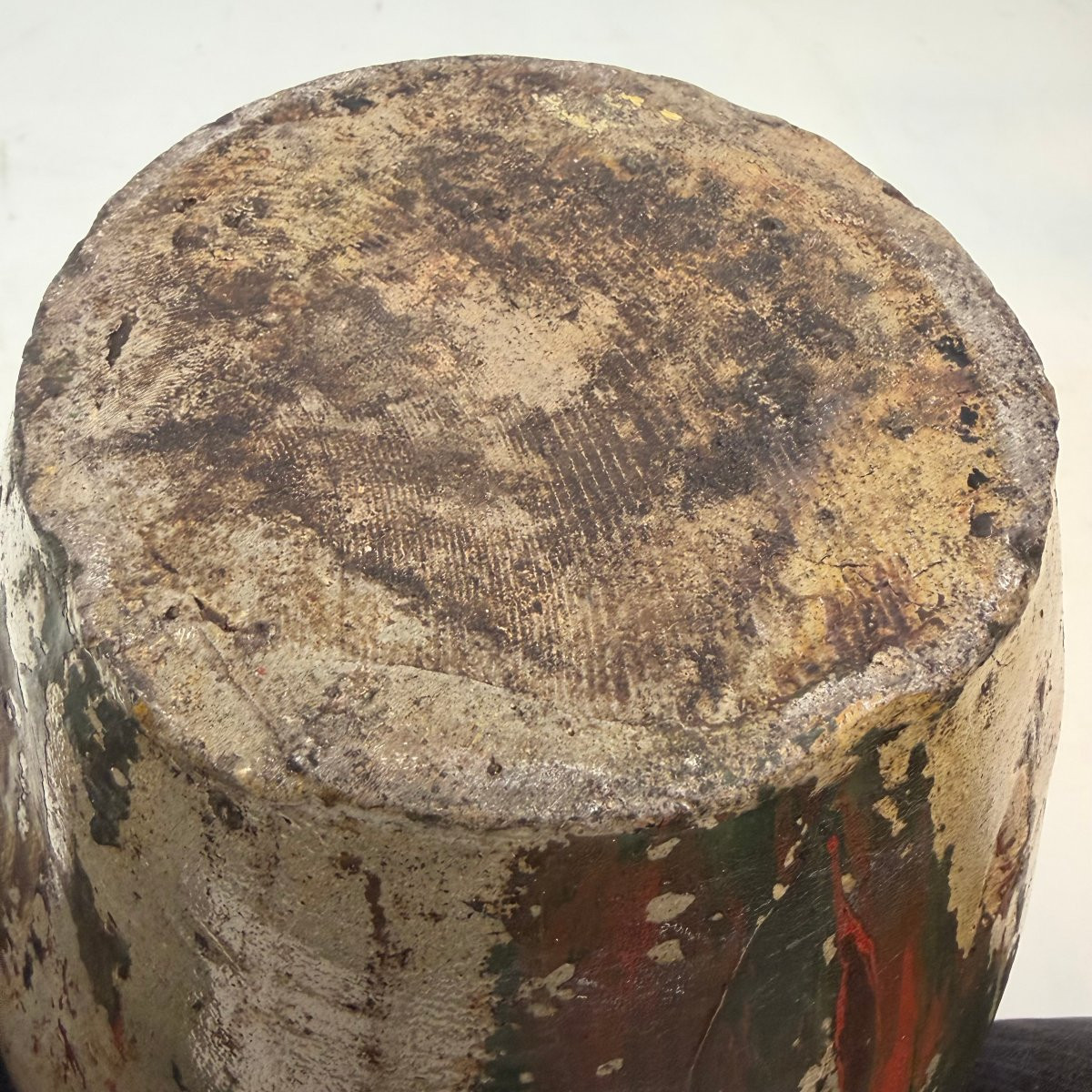 Authentic Ceramic Jug In Wabi-sabi Style-photo-4