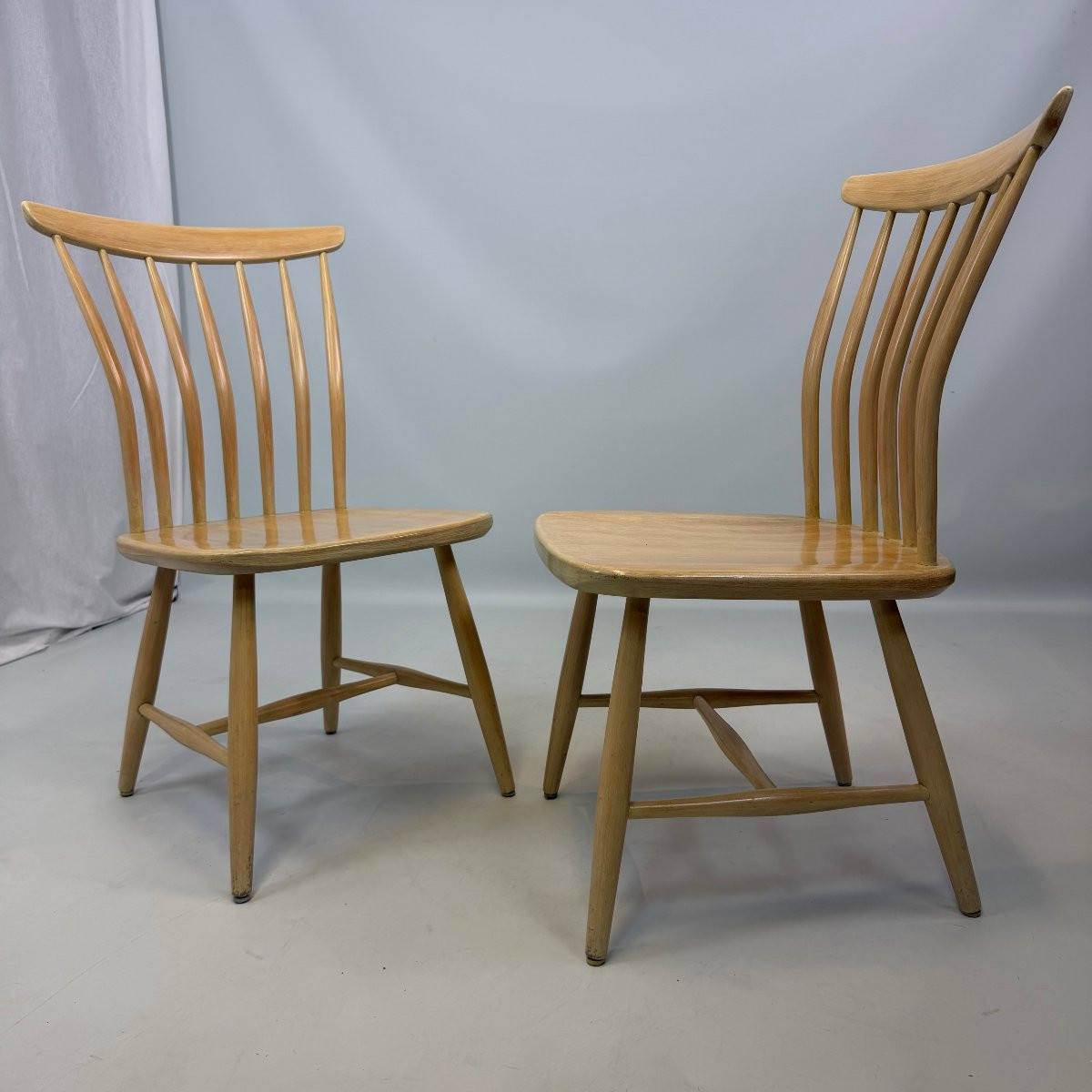 Ensemble de 4 chaises SZ03 de Bengt Åkerblom & Gunnar Eklöf pour Åkerblom  -photo-4