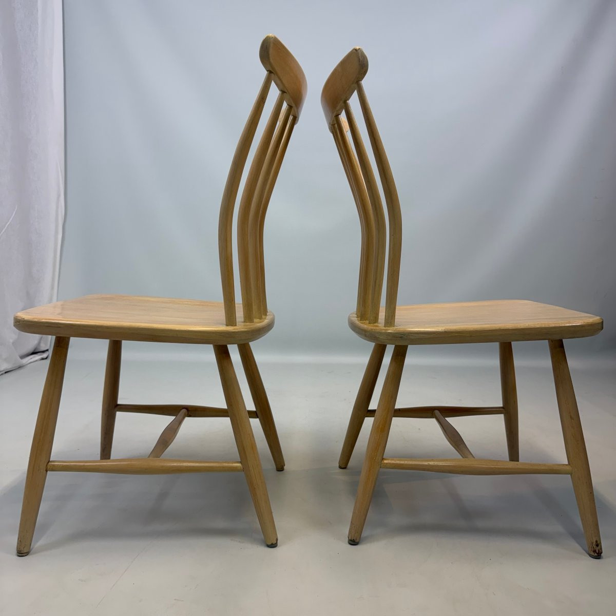 Ensemble de 4 chaises SZ03 de Bengt Åkerblom & Gunnar Eklöf pour Åkerblom  -photo-5