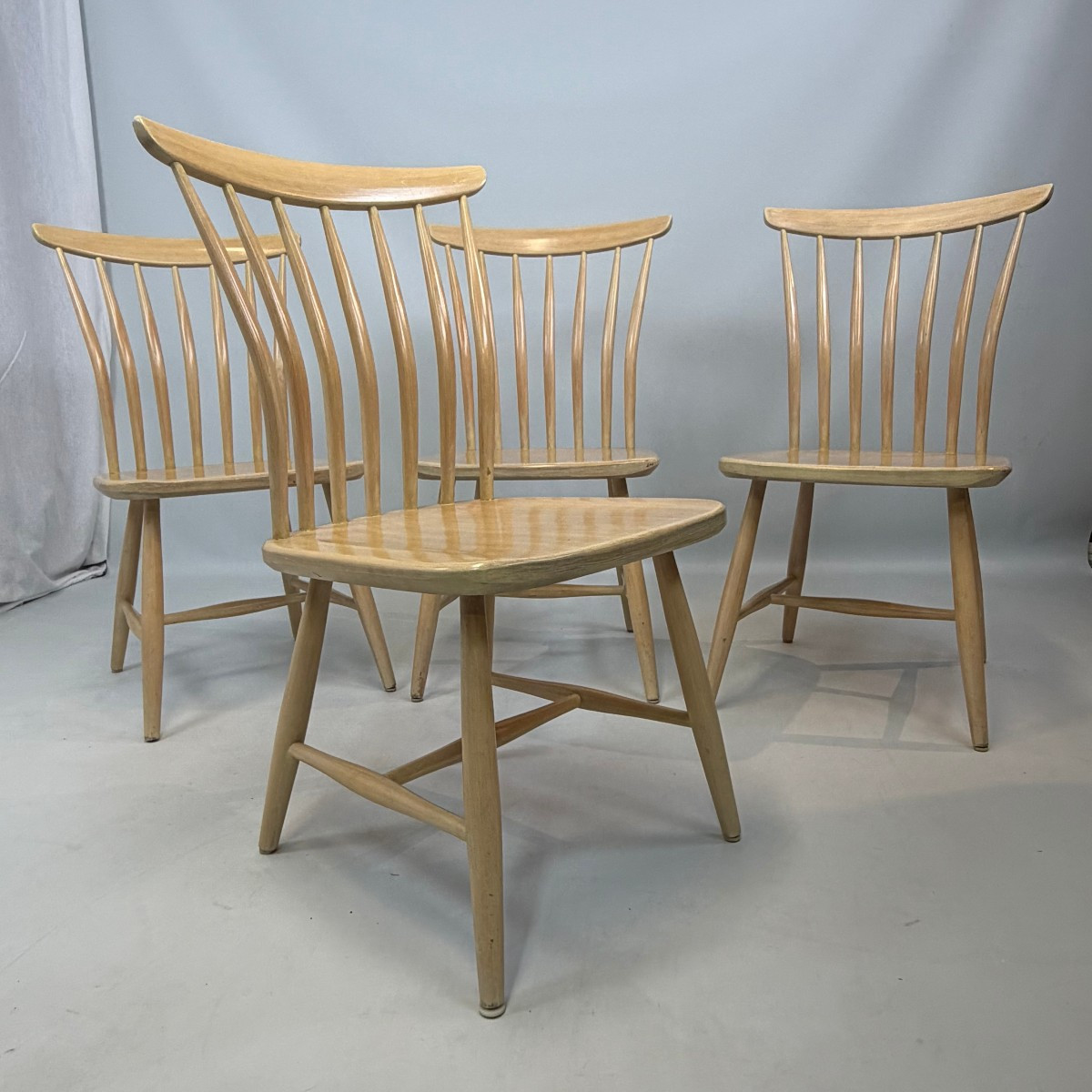 Ensemble de 4 chaises SZ03 de Bengt Åkerblom & Gunnar Eklöf pour Åkerblom  