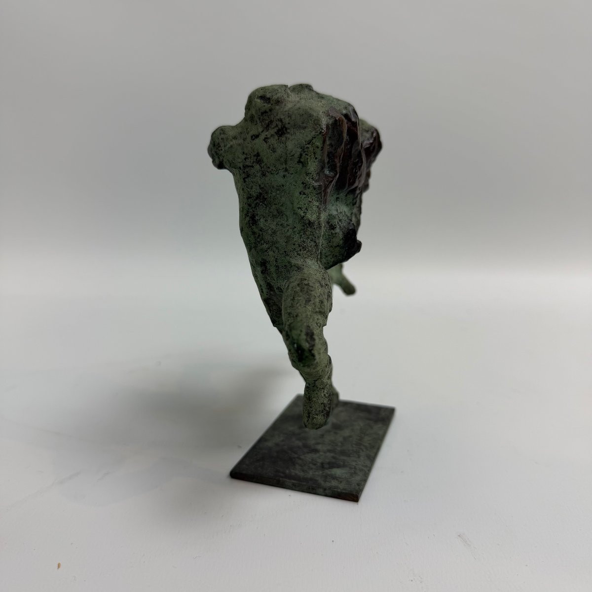 Sculpture en bronze « Trois coureurs » de Jan Desmarets -photo-4