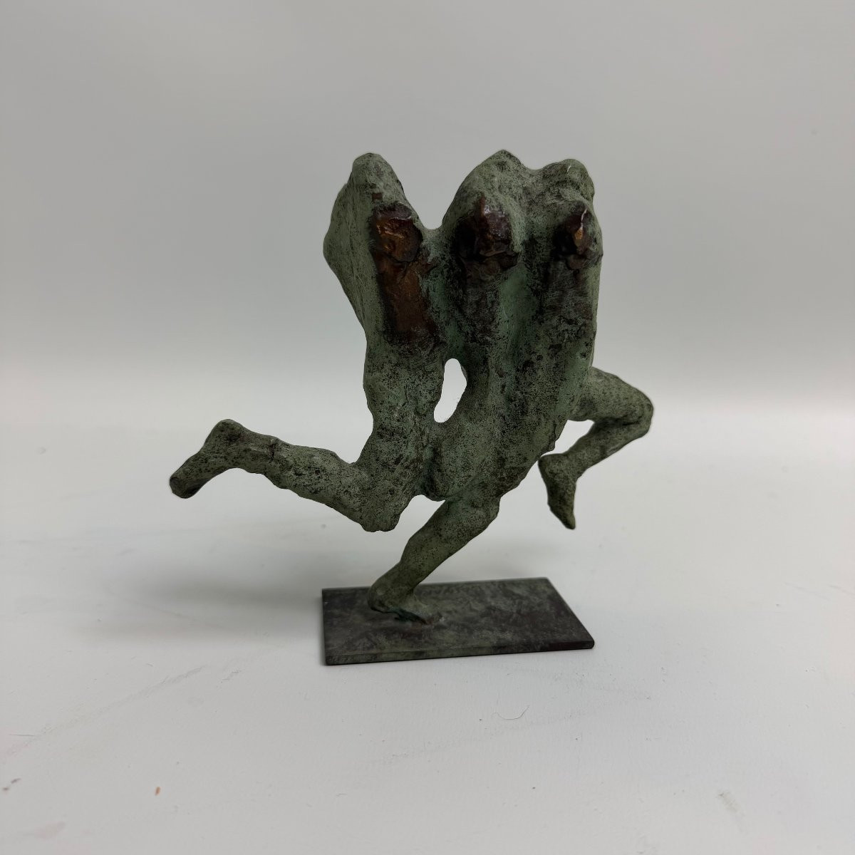 Sculpture en bronze « Trois coureurs » de Jan Desmarets -photo-8
