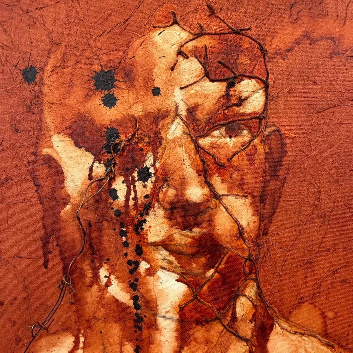 Peinture en techniques mixtes -photo-7