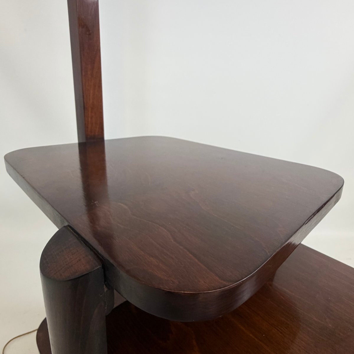 Art Deco Floor Lamp And Table-photo-4