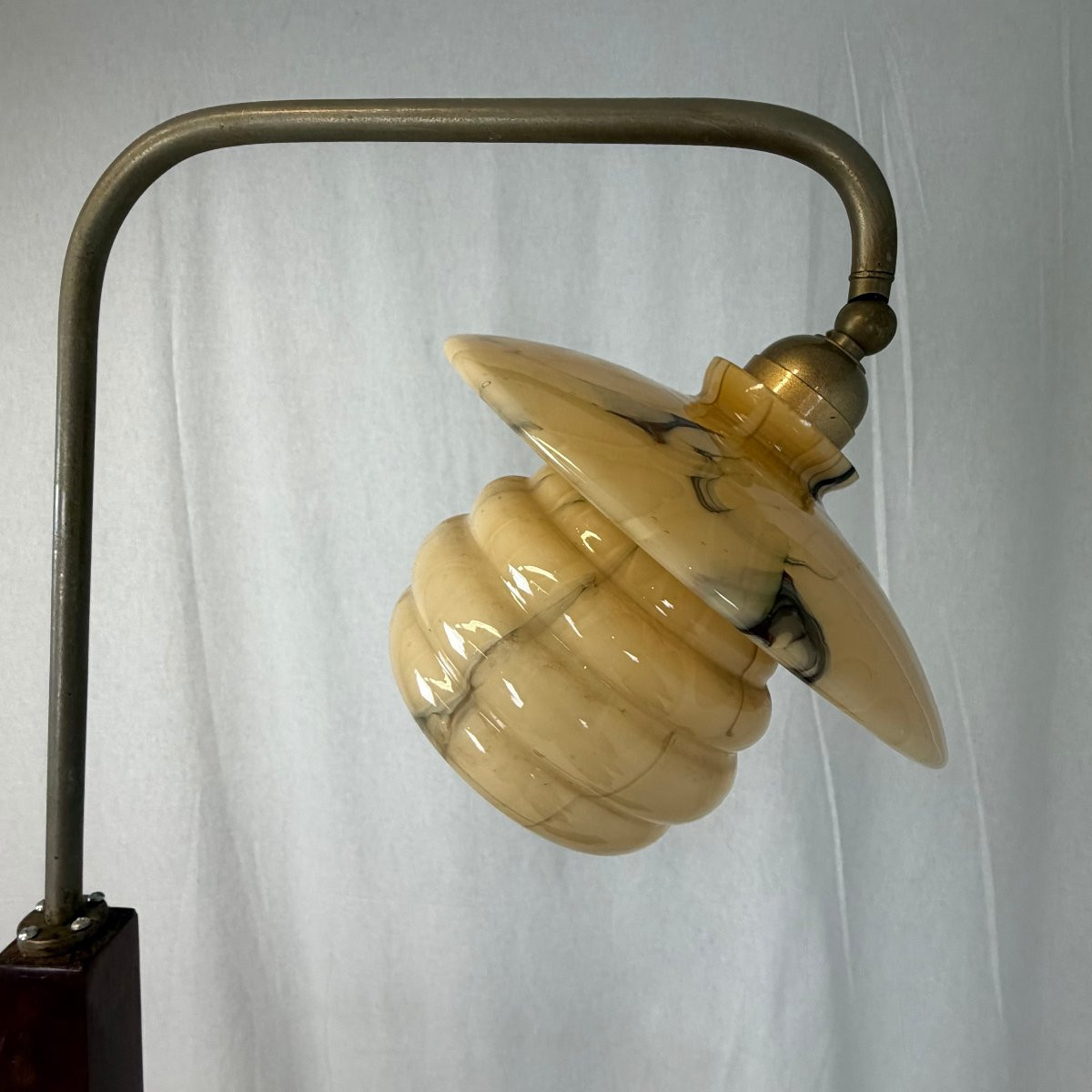 Art Deco Floor Lamp And Table-photo-5