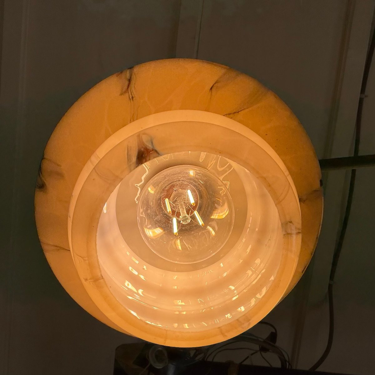 Art Deco Floor Lamp And Table-photo-8