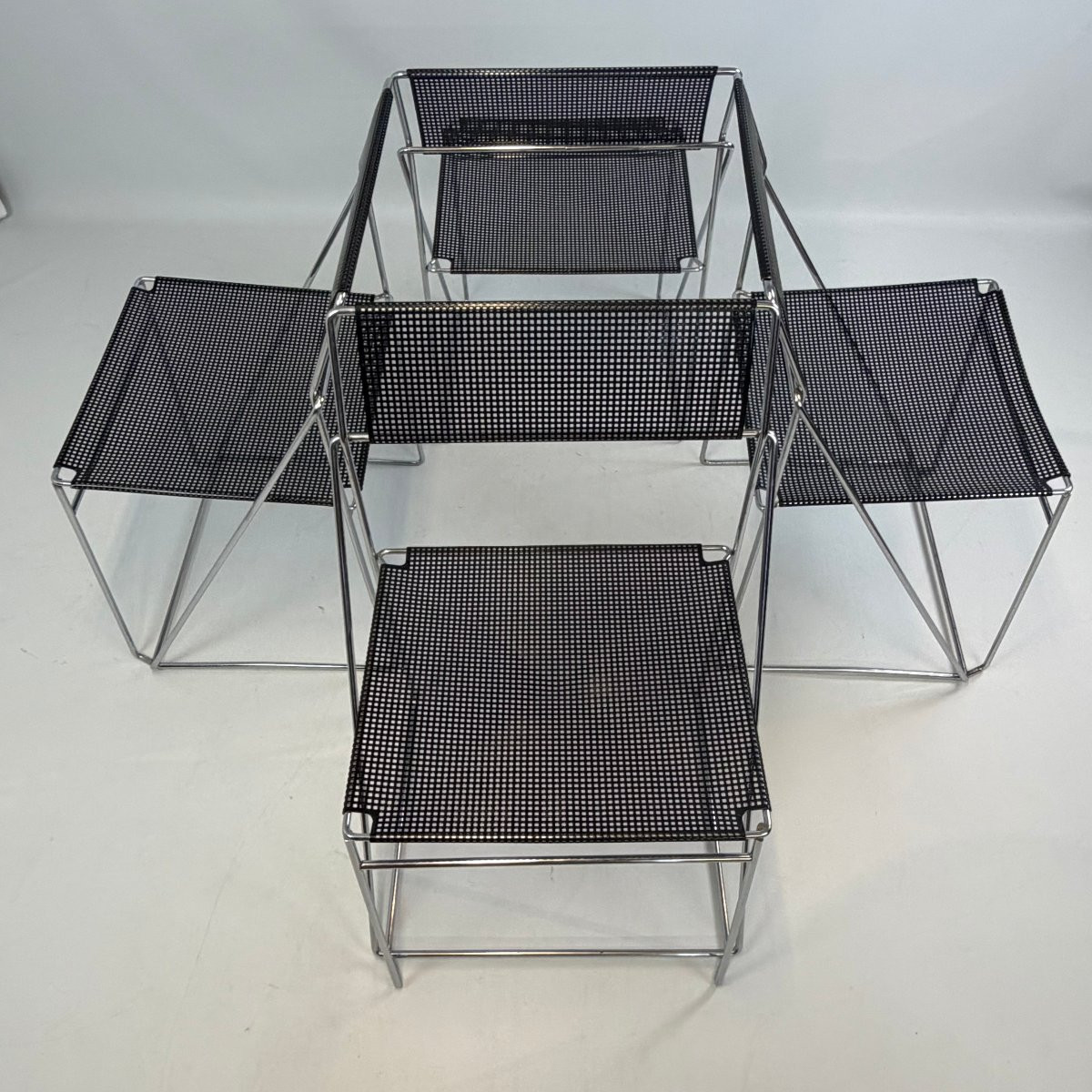 Chaises Nuova X-line de Niels Jorgen Haugesen pour Hybodan -photo-3