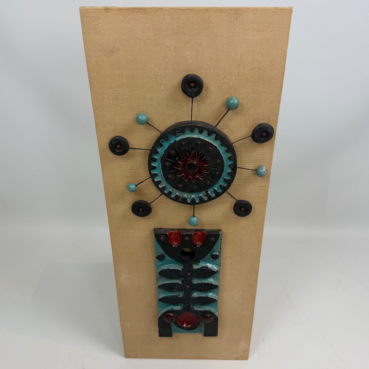 Mid-century Brutalist Ceramic Artwork