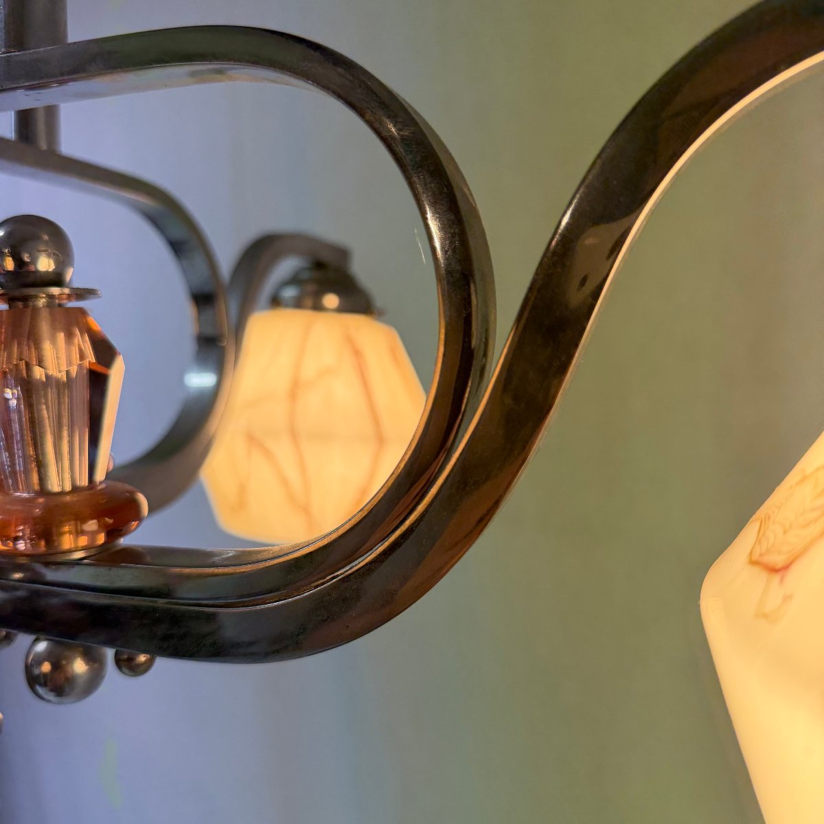 Art Deco Chandelier-photo-5