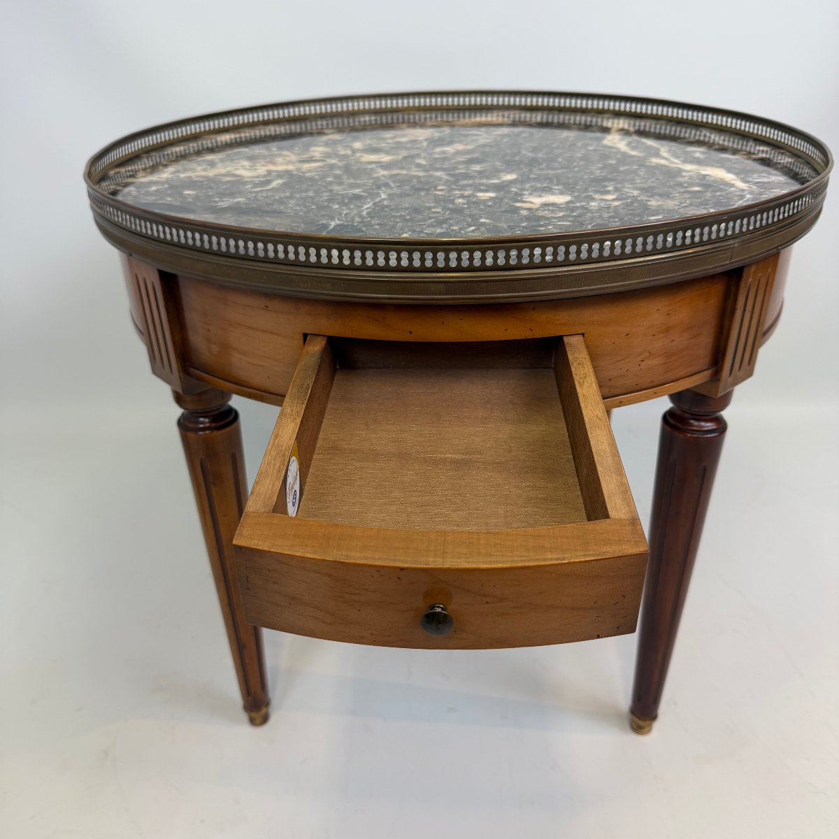 Table de bouillotte de style Louis XVI par Prestige NF Ameublement -photo-4
