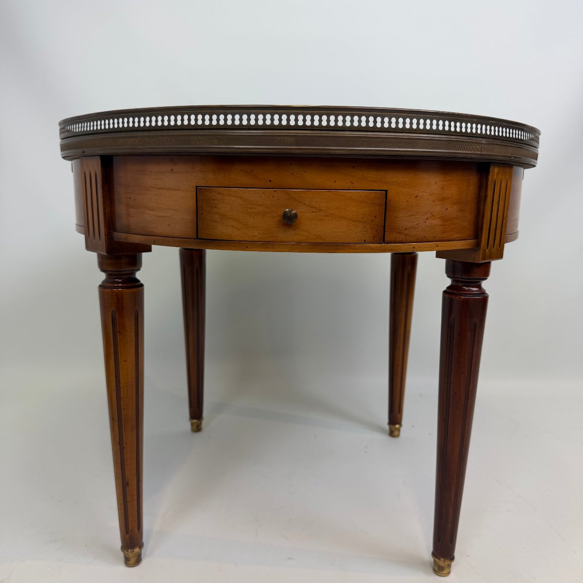 Table de bouillotte de style Louis XVI par Prestige NF Ameublement -photo-2