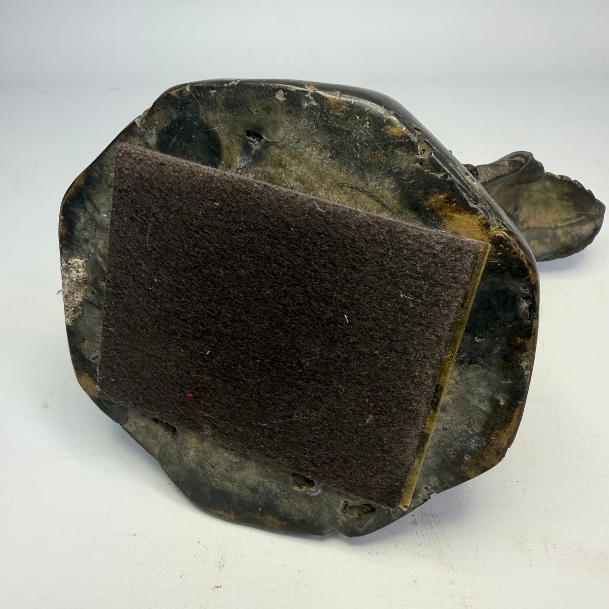 Poids à opium birman en bronze du XIXe siècle -photo-4