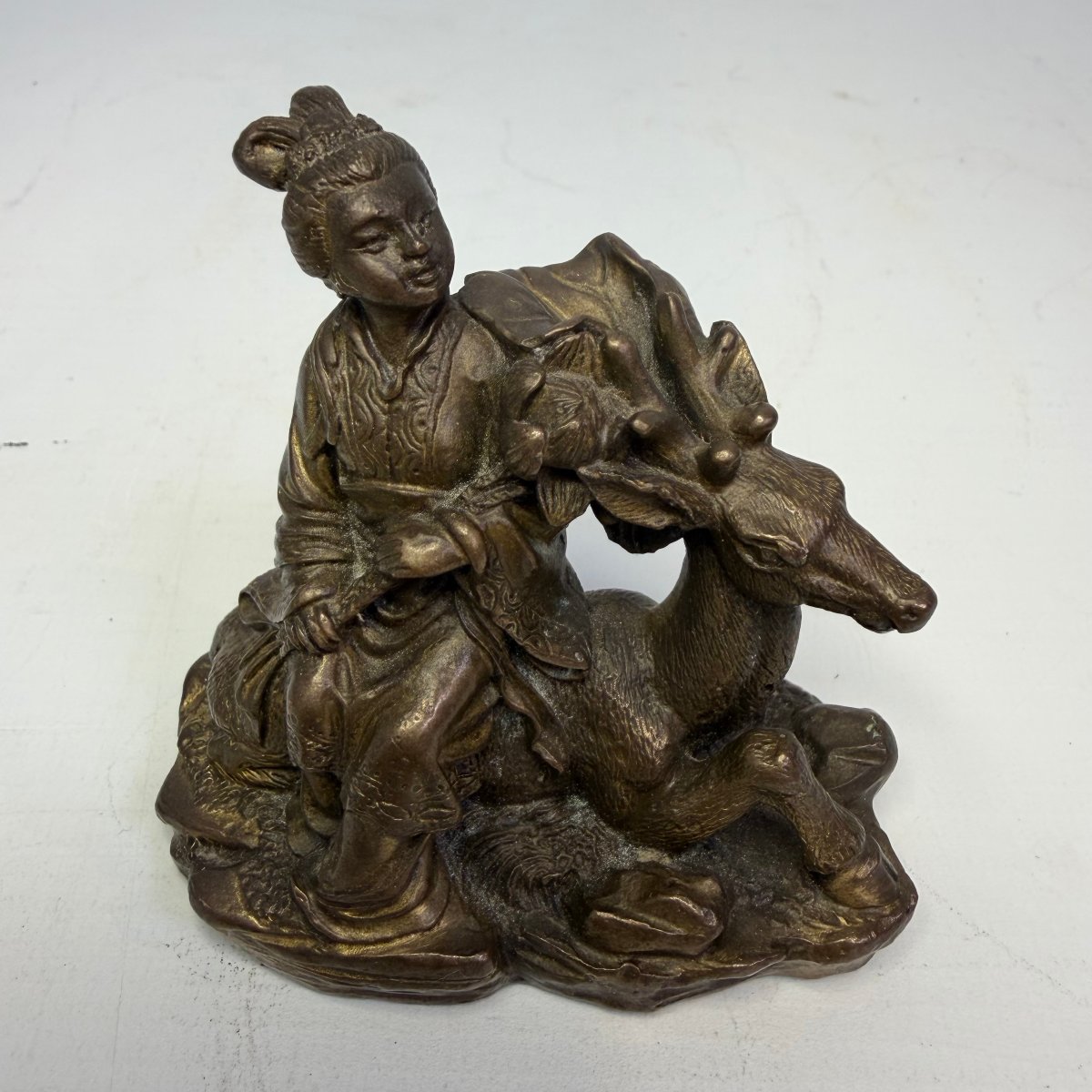 The "five Elders" In Bronze-photo-3
