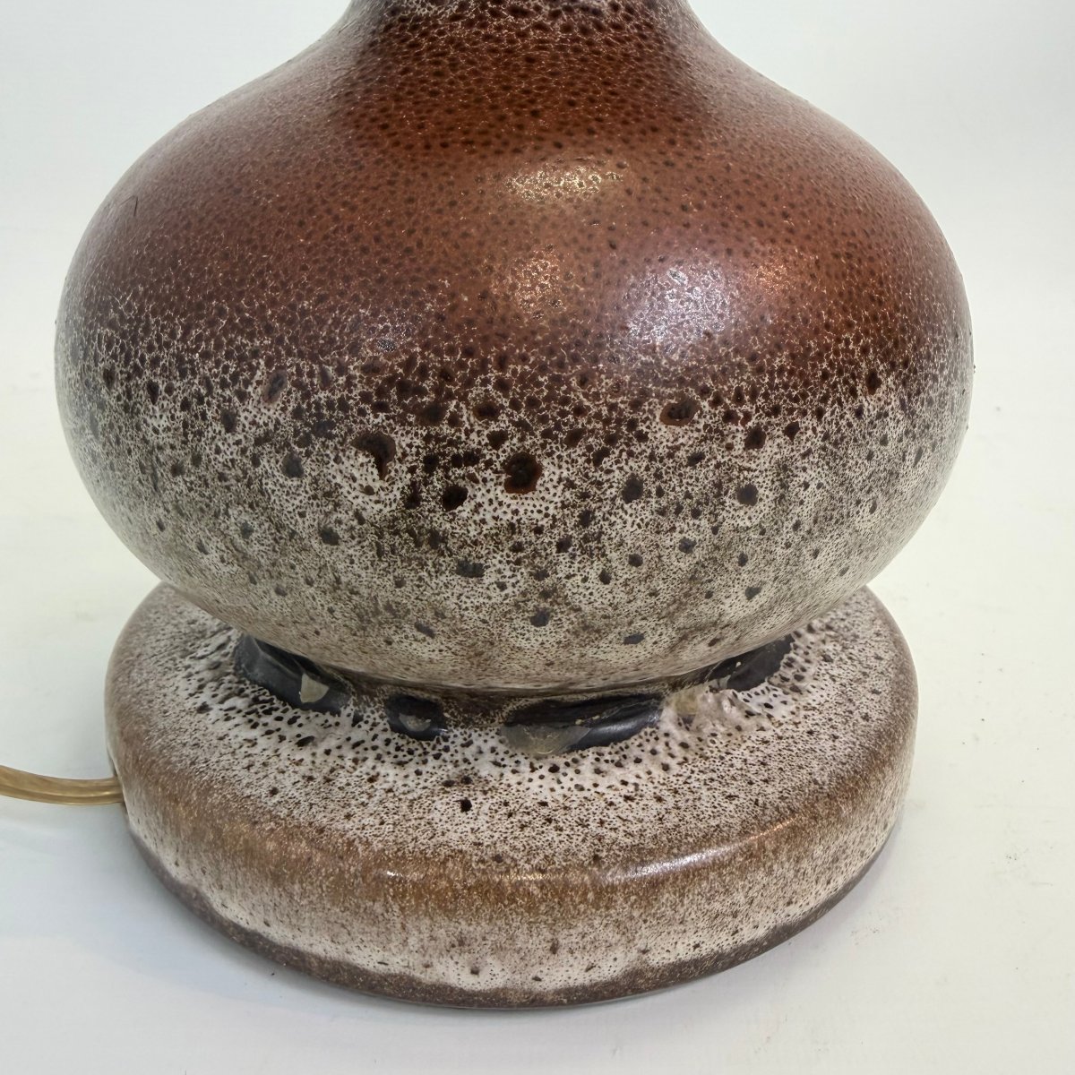 Lampe West Germany « Fat Lava » en céramique -photo-4