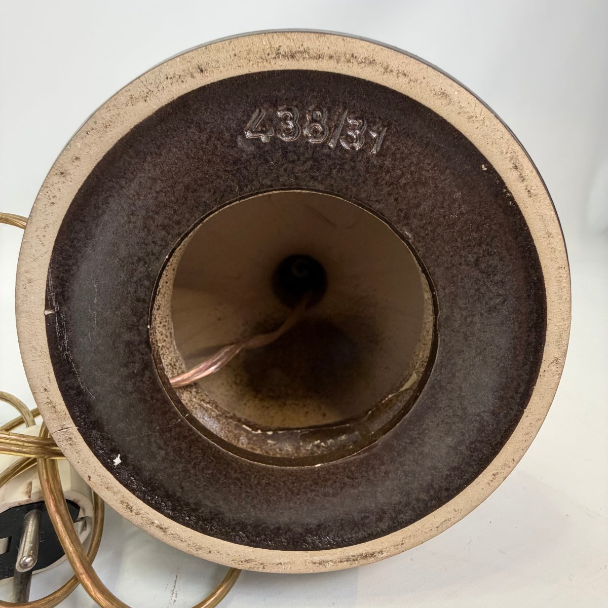 Lampe West Germany « Fat Lava » en céramique -photo-1