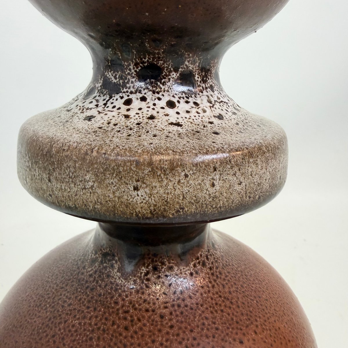 Lampe West Germany « Fat Lava » en céramique -photo-6