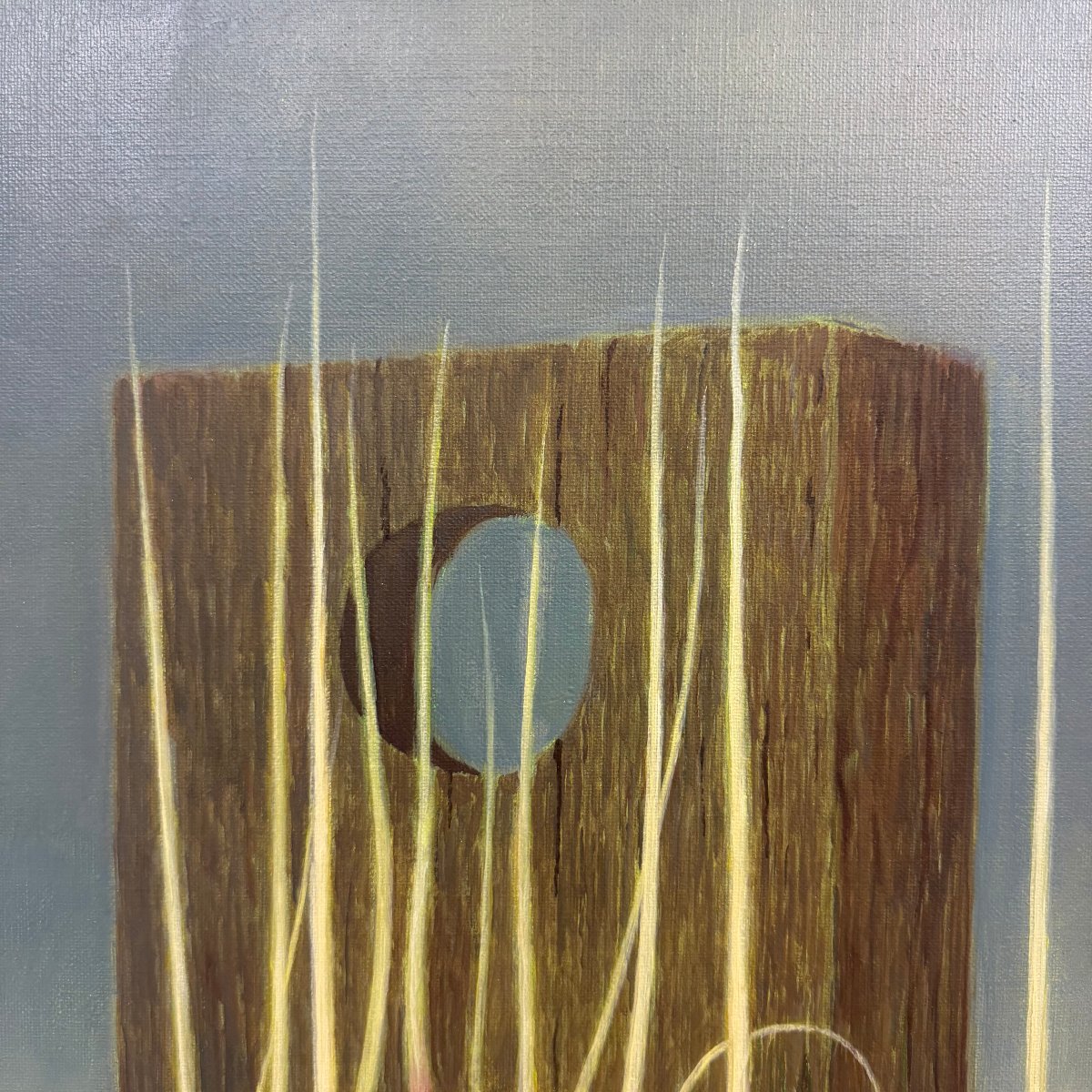 Huile sur toile « Compo » d’Antonis Mil-photo-4