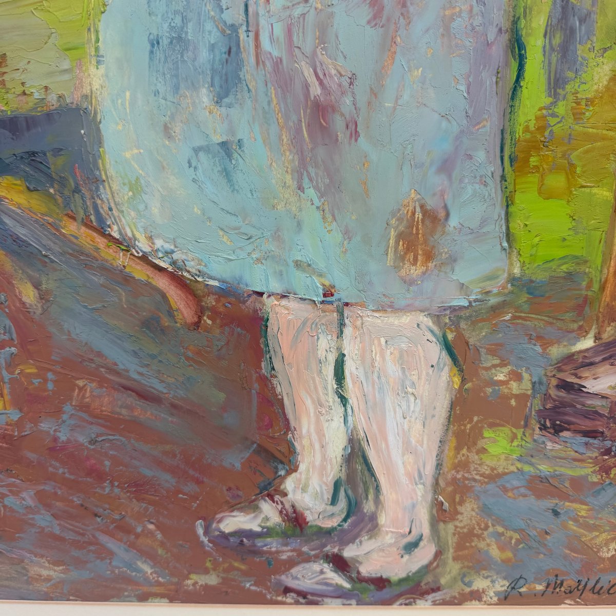 Huile sur toile de Romain Malfliet -photo-1
