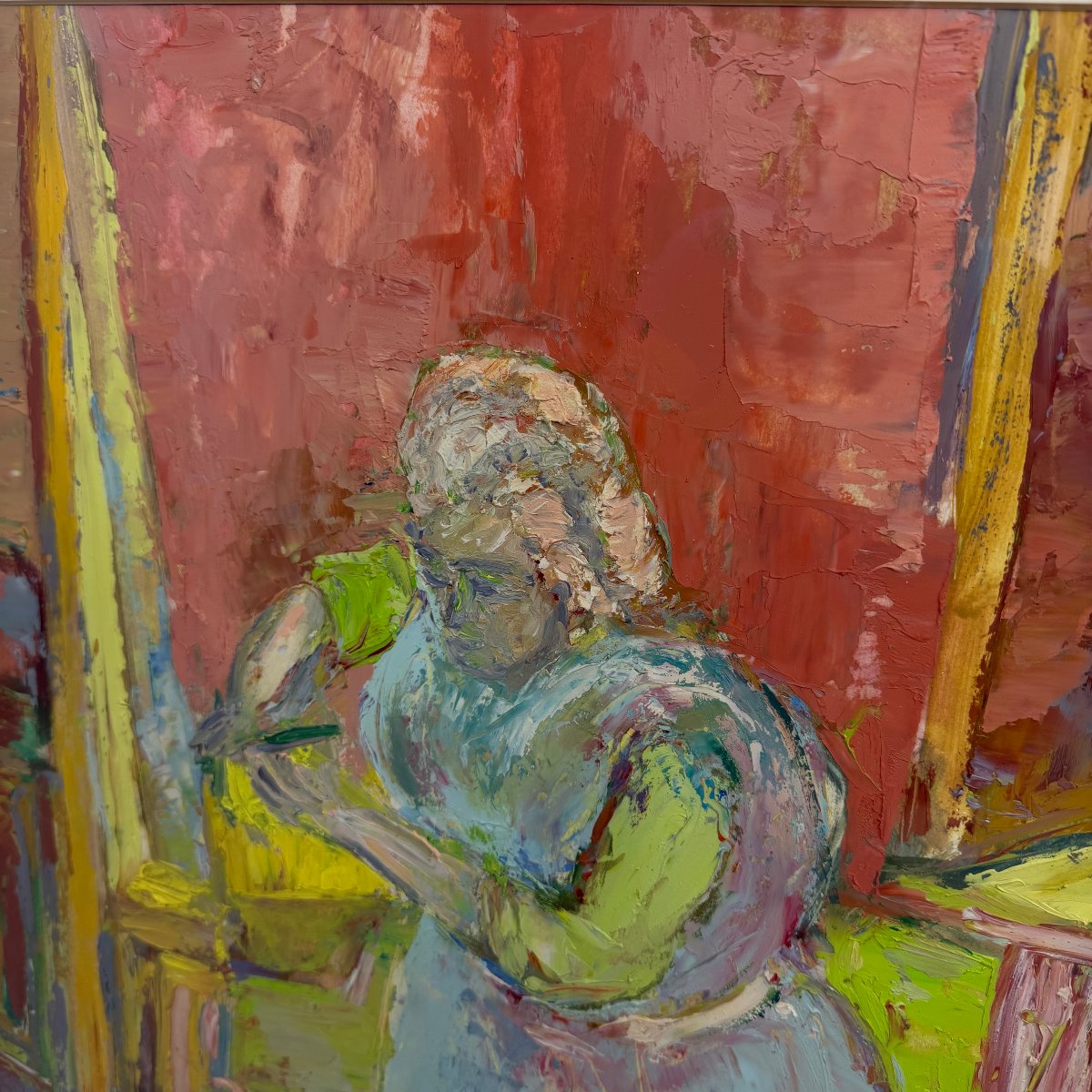 Huile sur toile de Romain Malfliet -photo-7
